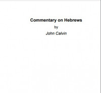 Commentary on Hebrews