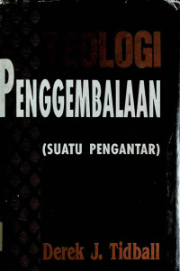 Teologi Penggembalaan (Suatu Pengantar)